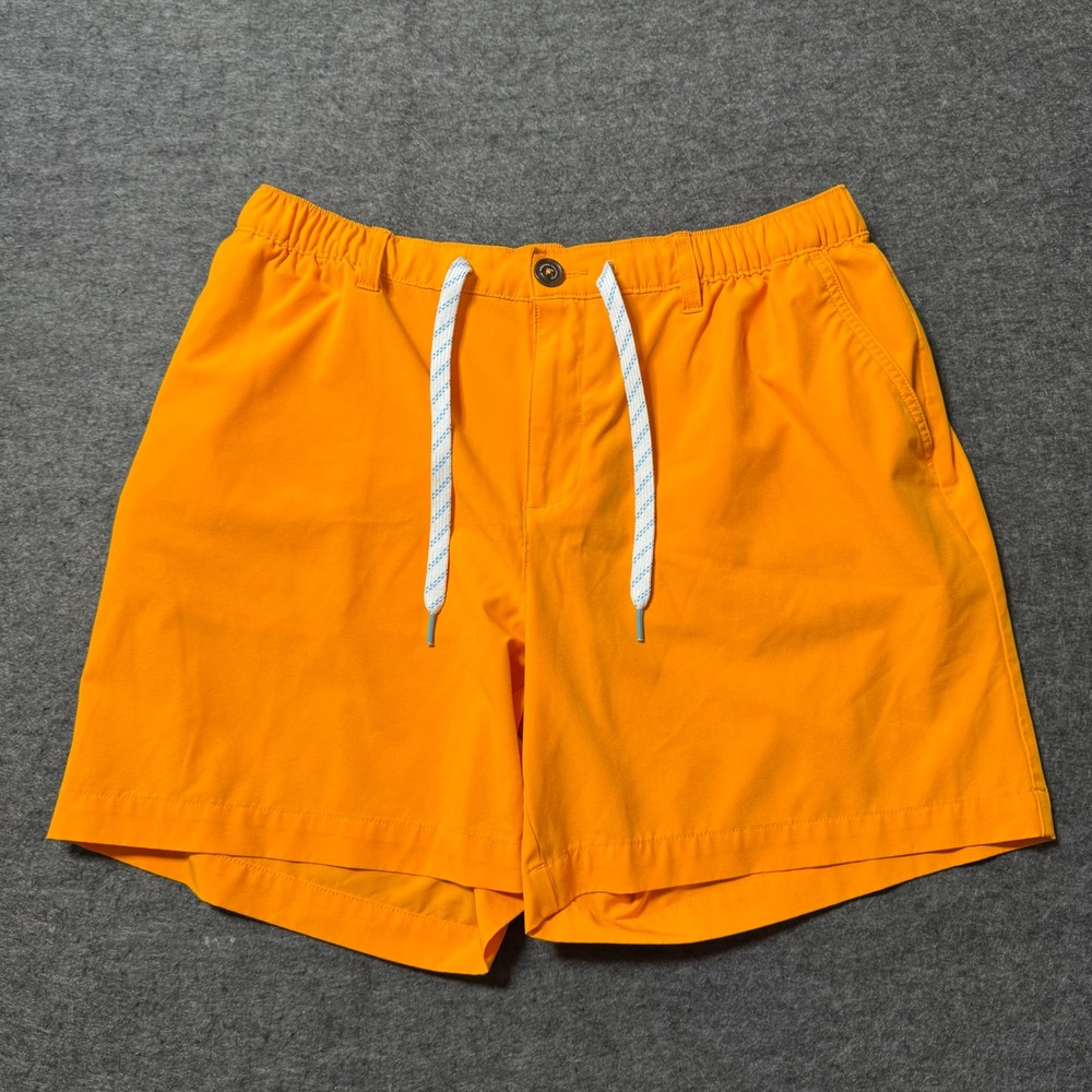 Chubbies Everywear Shorts Mens XL Orange 6 Inseam Regular Fit Stretch Casual